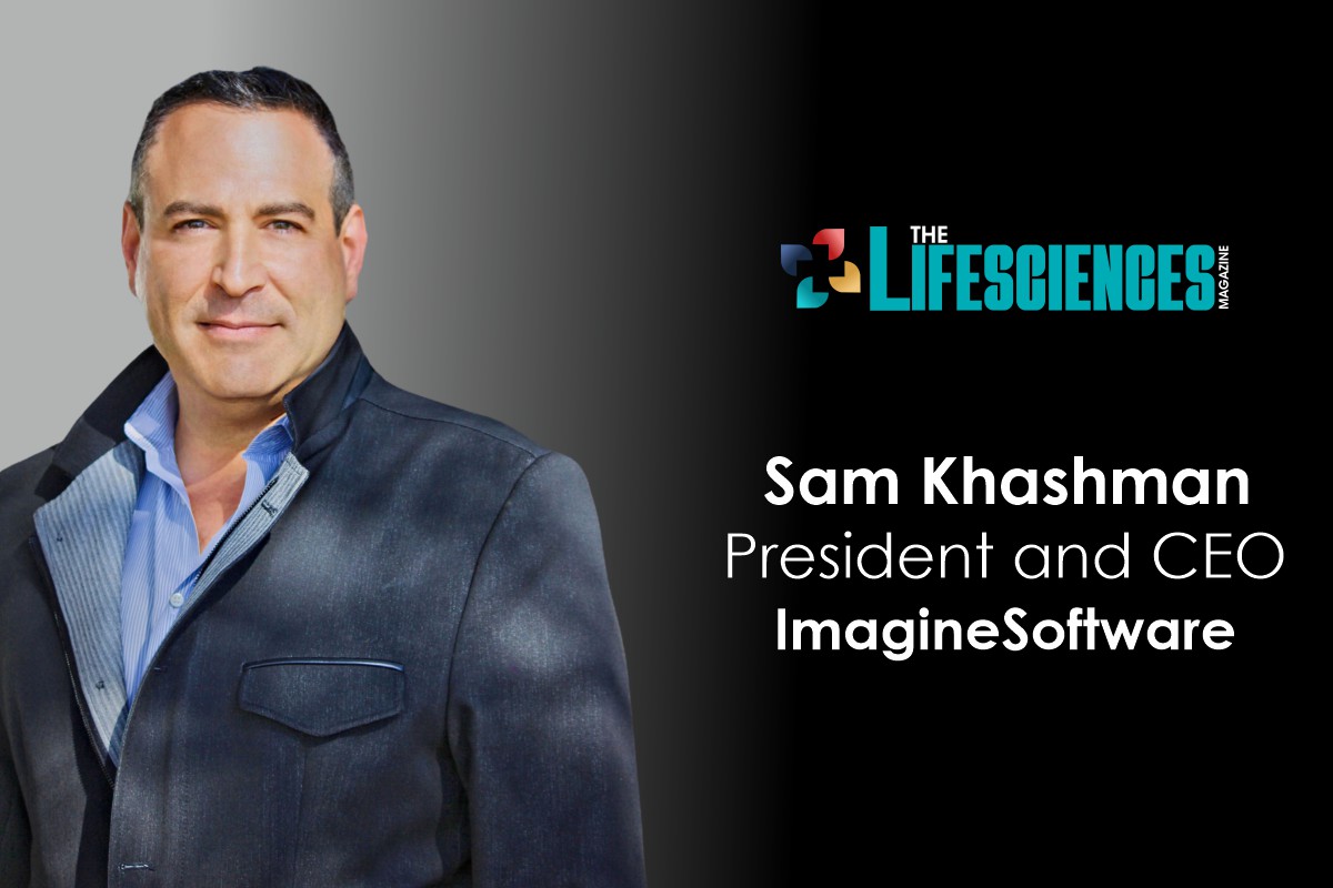 ImagineSoftware Sam Khashman - A Trailblazer Forging New Paths The Lifesciences Magazine