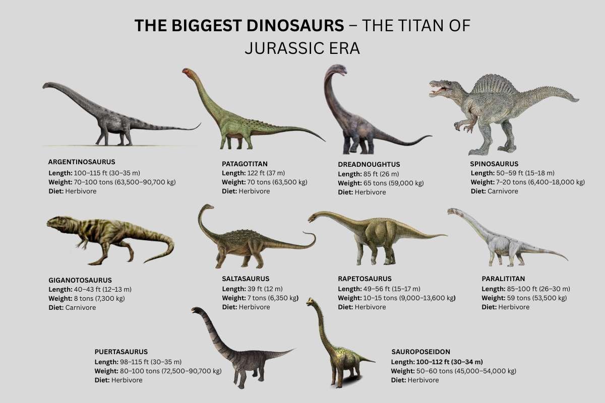 Biggest Dinosaurs Ever Discover Titans Bigger Than T Rex The 