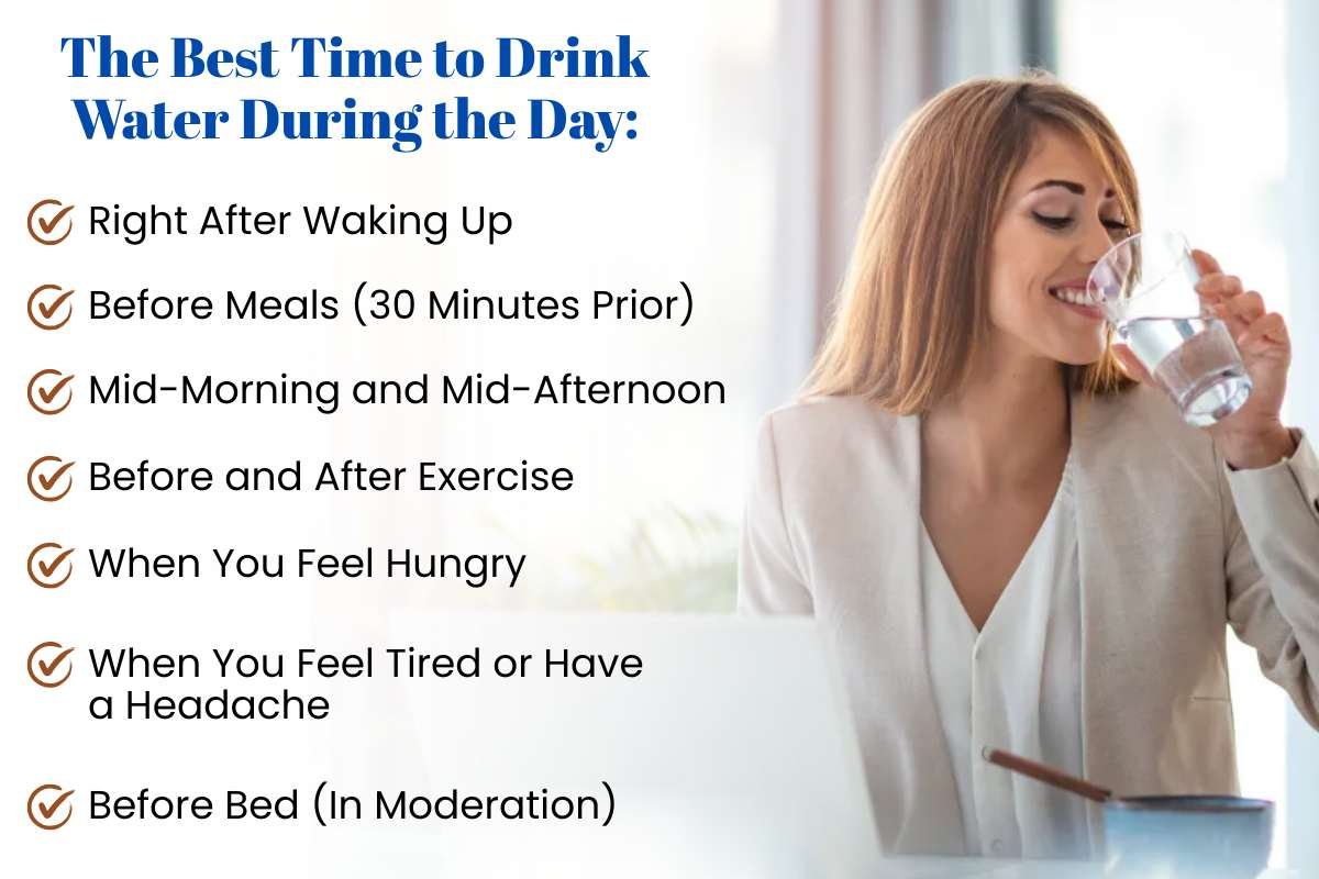 Best Time to Drink Water: Simple Schedule for Better Health | The Lifesciences Magazine