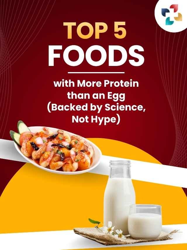 Top 05 Foods with More Protein than an Egg, Backed by Science