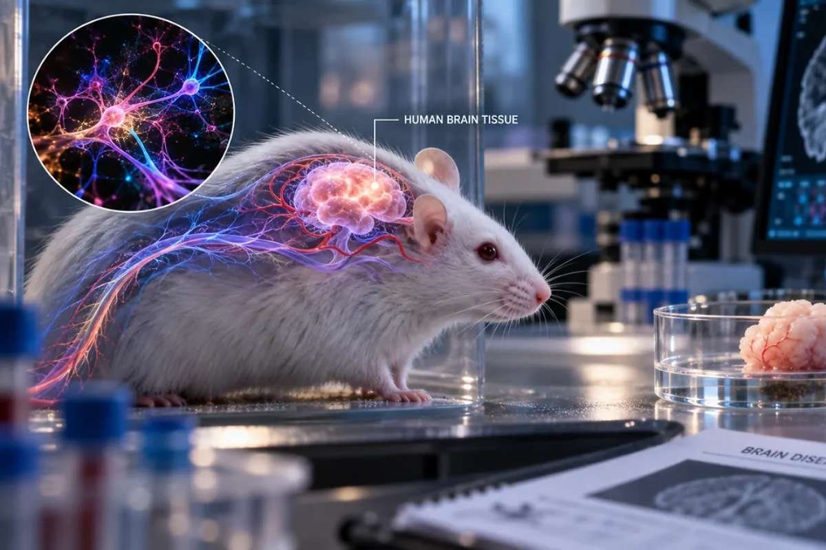 Human Brain Tissue in Mice: Stanford Study Explained | The Lifesciences Magazine