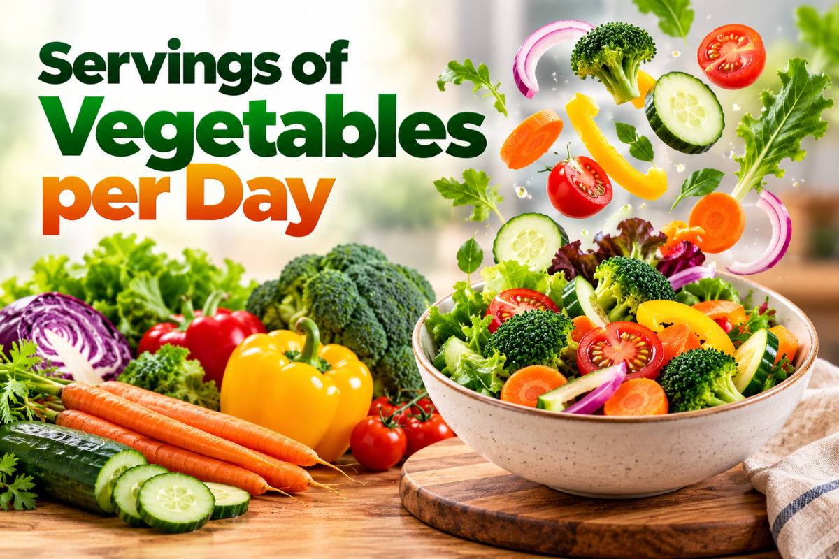 Servings of Vegetables Per Day Most People Get Wrong | The Lifesciences Magazine